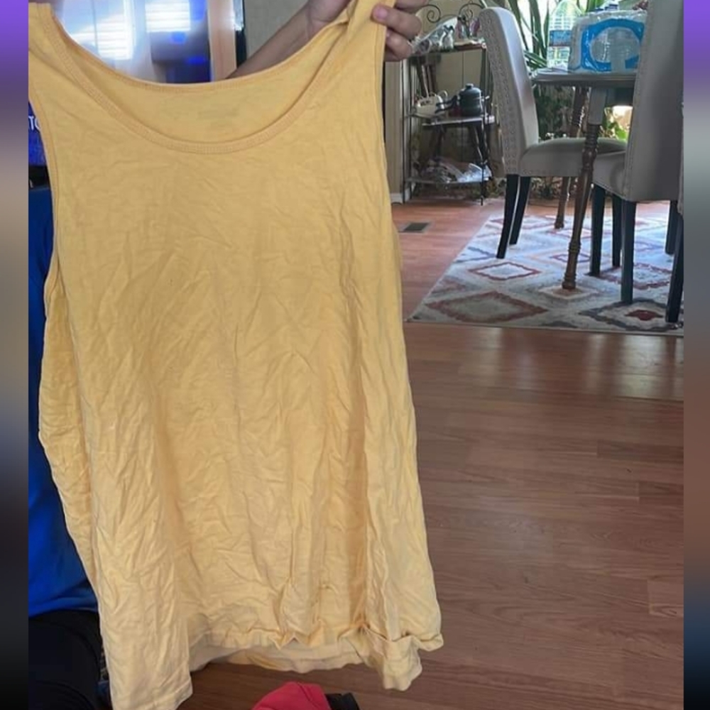 Yellow Tank Top